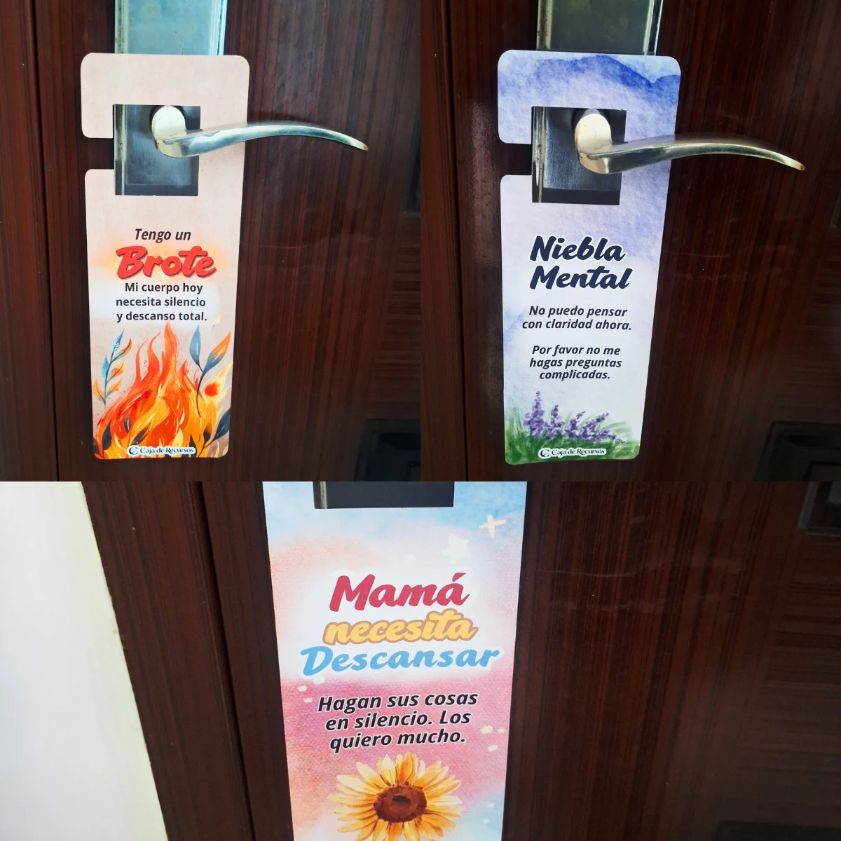 Letreros Colgantes de Puerta