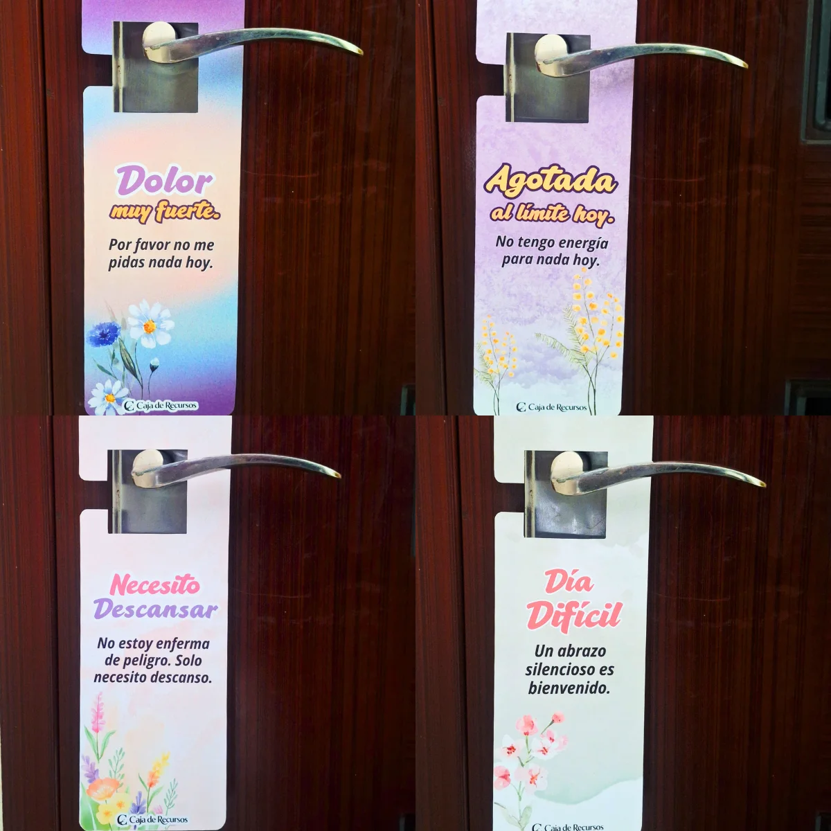 Letreros Colgantes de Puerta